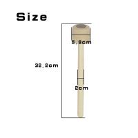 Mallet De Batería De Madera Con Cabeza De Lana Para Baterías Militares Palos De Batería De Madera Para Batería De Snare - details 5