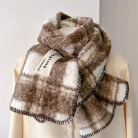Nueva Bufanda De Lana Para Mujer Otoño Invierno Gruesa Suave Y Cálida Imitación a Cashmere Versátil Chal De Alta Calidad - details 0