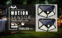 Spotlight Solar LED 9 Luces Para Exterior IP65 Impermeable Brillo Ajustable Iluminación Para Jardín Patio Entrada Decoración Luz - details 2