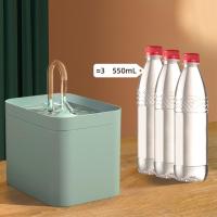 Fuente DE AGUA DE 1.5L Automat para el gato y el perro, dispensador del agua, cuenco de consumición del animal doméstico, nuevo verde - details 0