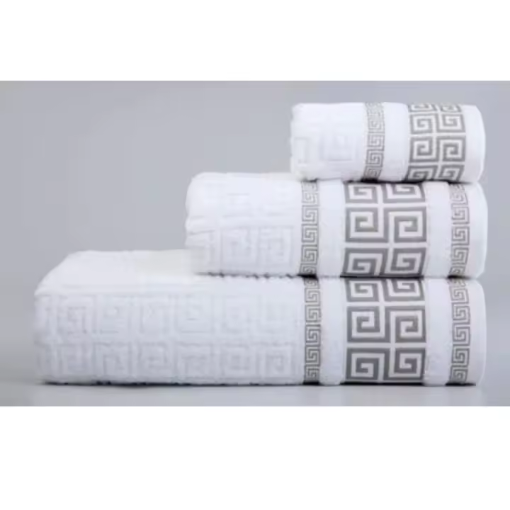 Merca9-Pack de Toallas De 3 Piezas | 100% Algodón 600gr/m2 | Toallas De Ducha, Mano y Tocador | Absorbentes - 1