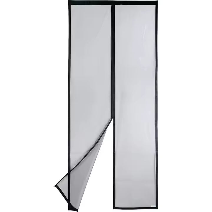 Puerta Magnética Apalus VP- Antimosquitos de Alta Resistencia, Cierre Automático de Arriba a Abajo, Mantiene el Aire Fresco Dentro y Los Bichos Fuera (90x210CM, Negro) - 1