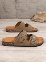 Zapatillas De Hombre Moda Impermeables Antideslizantes Con Suela Gruesa Resistente Al Desgaste Para Uso Doméstico Y Exterior Casual - details 4