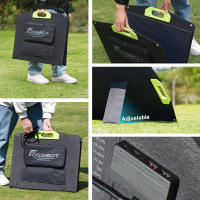 FOSSiBOT SP200 Panel Solar 200W Plegable Generadores Solares Módulo Solar para Sistema Fuera de Red para Jardín, Balcón, Caravana, Exterior - details 2