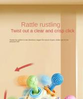 Juguetes Para Bebés 0-12 Meses Bola De Silicón Con Rattle Rotativo Juguetes Sensoriales Para El Desarrollo Del Bebé Entrenamiento De Agarre - details 9