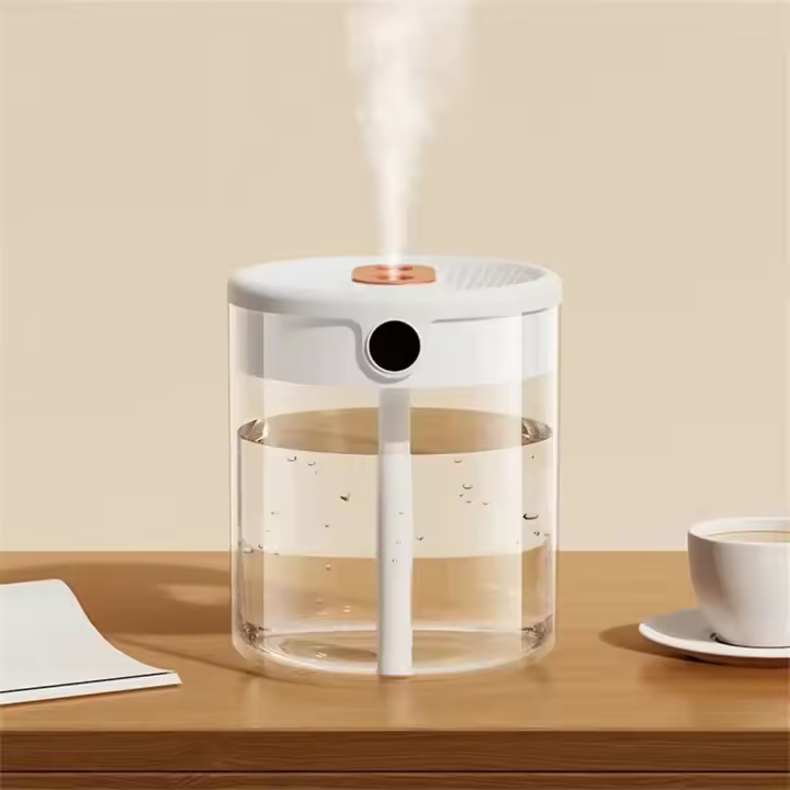 Humidificador Portátil 2L Capacidad Grande Mudo USB Para Dormitorio Oficina Estudiante Dos Puertos Spraying Agua Supplement - 1