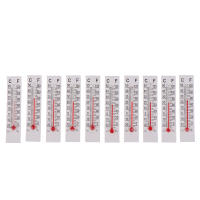Termómetro De Papel Miniatura 10 Pcs 5cmX1.1cm Para Interior Rango De Medición -20 a 50 Grados Celsius - details 3