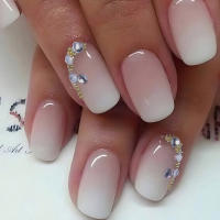 ARTAUG 24pcs Uñas Postizas De Seda Rosa Brillante Estilo Elegante Medio Cuadrado Para Mujeres Elegantes Uñas Postizas Cubiertas Por Encima - details 22