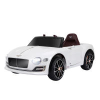 HOMCOM Coche Eléctrico para Niños 2 Modos de Control con Música Faros Brillantes Retroceder Bentley GT Licencia +3 Años Automóvil Infantil 108x60x43 cm - details 0
