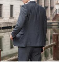 Traje De Novio Para Hombre Elegante Y Profesional Con Pantalones Color Sólido Moda Casual Talla Slim M-6XL Incluye Chaqueta Y Pantalones - details 7