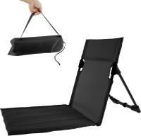 Silla plegable para acampar, senderismo, con respaldo, cómoda, ligera, para playa - details 0