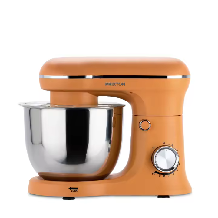 Batidora Amasadora KR250, Multifunciones, 5 litros, 1500W, 10 velocidades, 3 accesorios | PRIXTON - 1