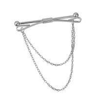 Broche De Cuello Para Camisa De Hombre Y Mujer Clip De Corbata Collar De Lazo Accesorio De Moda En Metal Unidad De Venta - details 1