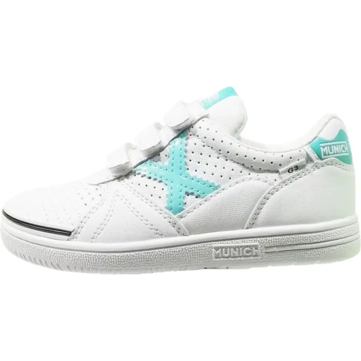 Zapatillas Munich G3 Kid Vco Blanco Verde 281  1518281 - 1