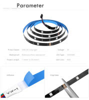 Tira De Luces LED RGB USB Bluetooth Para Decoración De Habitación Luz Neón Trasera Inteligente Para Televisión HDTV Iluminación De Fondo De Pared - details 1