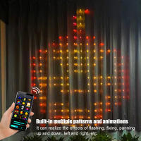 Cortina De Ventana LED Inteligente Con App Luces De Navidad Y Boda Decoración De Dormitorio 400 LED Programables DIY Texto Y Patrón - details 8