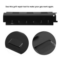 4PCS Placas De Calor Portátiles Para Barbacoa Acero Inoxidable Quemador Asado Cubierta De Protección Para Charbroil Repuestos De BBQ - details 10