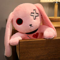 Muñeco De Peluche Gótico Y Spooky De Conejo Loco Juguete Adorable Horrorífico Para Niños Entre 3-6 Años Relleno De Algodón PP Material De Poliéster - details 8