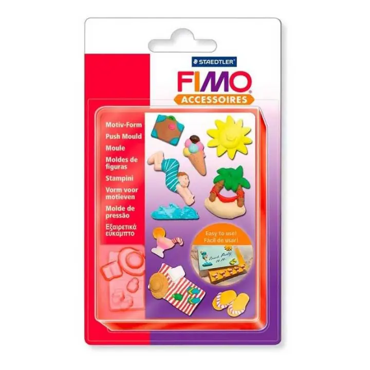 STAEDTLER                           MOLDE FLEXIBLE 9x12 CM FIMO PLAYA - 1