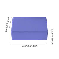 Bloque De Yoga EVA Coloreado Antideslizante Equipo De Gimnasia Y Fitness Para Estiramiento Y Forma Corporal Ejercicio Pilates Salud - details 13