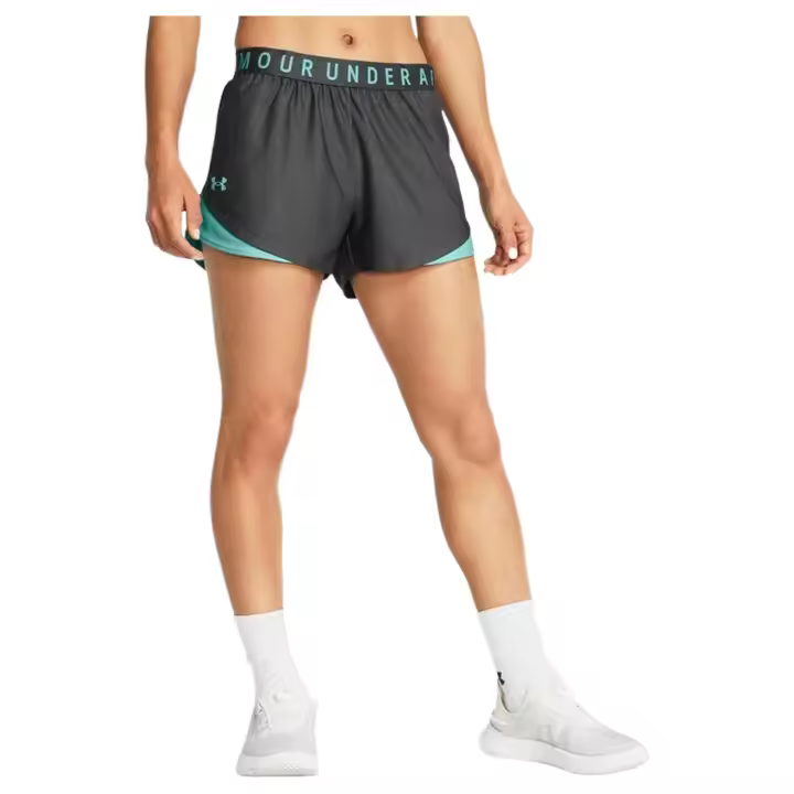 Pantalon Corto Under Armour Play Up 3.0 para mujer en color gris - 1
