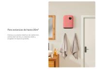 CREATE - Calefactor de pared o suelo con WiFi - WARM WALL 2000W - details 1