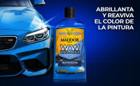 Maddox Detail – Wash & Wax - Champú Concentrado con Cera Carnauba. Champu Coche Altamente Concentrado que Limpia, Desengrasa en Profundidad, Abrillanta y Protege. 500 ml - details 0