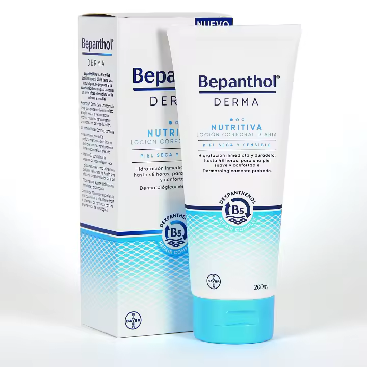 Bepanthol Derma Nutritiva Loción Corporal Diaria 200 ml - 1