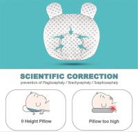 Soft Baby Nursery Pillows Unisex Newborns Head Shaping Infant Support Sleeping Head Sleep Pillows With Bear Ears - details 2