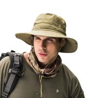 Gorro De Pesca Unisex Para Exteriores Protección Solar Con Cordón Y Cola De Mosca Militar Sombrero De Verano Con Protección UV - details 11