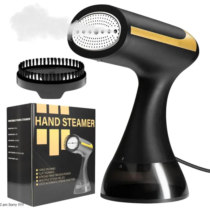 【Regalo para mamá 🎁 】Plancha y Vaporizador de Mano 2 en 1 1500W - Calor Rápido en 20 Segundos, Boquilla de Vapor, Tanque de 10.1 Oz - Quitador de Arrugas Doméstico para Ropa - 1