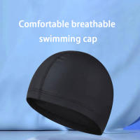 Gorro De Natación Elástico De Nylon Para Hombres Y Mujeres Tamaño Libre Protección De Orejas Para Cabello Largo Gorro De Piscina Ultradelgado - details 0