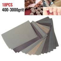 Juego De 18 Piezas De Papel De Hierro Puro Para Bricolaje 400-3000 Grit Herramientas De Pulido Abrazadera Seca Y Húmeda - details 23