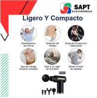 Mini Pistola de Masaje Corporal 2025 con Carga USB-C | 4 Cabezales para Cuello, Espalda y Hombros digivolt - details 3