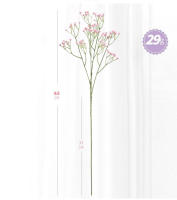 3/5/10pcs Flores Artificiales De Gypsophila Para Arreglo De Bodas Decoración Del Hogar DIY Flores Falsas Para Bouquets - details 6