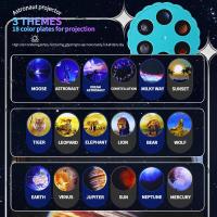 Proyector De Noche Creativo De Astronauta Regalo Para Niños Diseño Magnético Ajustable Luz De Galaxia Y Neblina Para Dormitorio - details 9