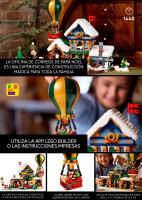 EXCLUSIVO MIRAVIA LEGO 10339 Icons Oficina de Correos de Papá Noel Maqueta para Adultos de la Gama Winter Village, Decoración Navideña, Minifigura de Papá Noel y 4 Elfos, Árbol de Navidad, Regalo para Mujeres y Hombres - details 0