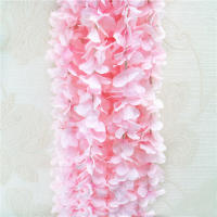 1PCS Cadena De Algodón Artificial De Esteras Hydrangea Para Decoración De Boda Y Fiestas En Casa Colores Variados - details 15