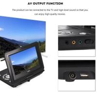 Reproductor de DVD portátil Reproductor de DVD portátil HD TV de 13,9 pulgadas Resolución 800*480 Reproductores de DVD con pantalla LCD 16:9 para niños - details 3