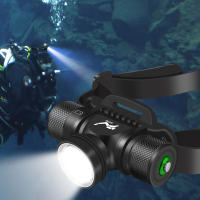 Lámpara De Buceo BORUiT HP900 800 Lumen Torcha Con Batería 18650/21700 IPX8 Impermeable Para Pesca Camping Aleación De Aluminio - details 8
