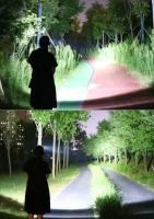 Linterna Frontal Potente LED 2300000LM Con Proyector Para Ciclista Lámpara De 3500M Longitud Ultra Poderosa Impermeable Para Pesca Escalada Caza Y Trabajo - details 0