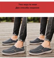 Zapatos De Lona Para Hombre Verano 2024 Transpirables Y Cómodos Zapatillas De Buceo Ultraligeros Tallas Grandes Hasta 47 - details 6