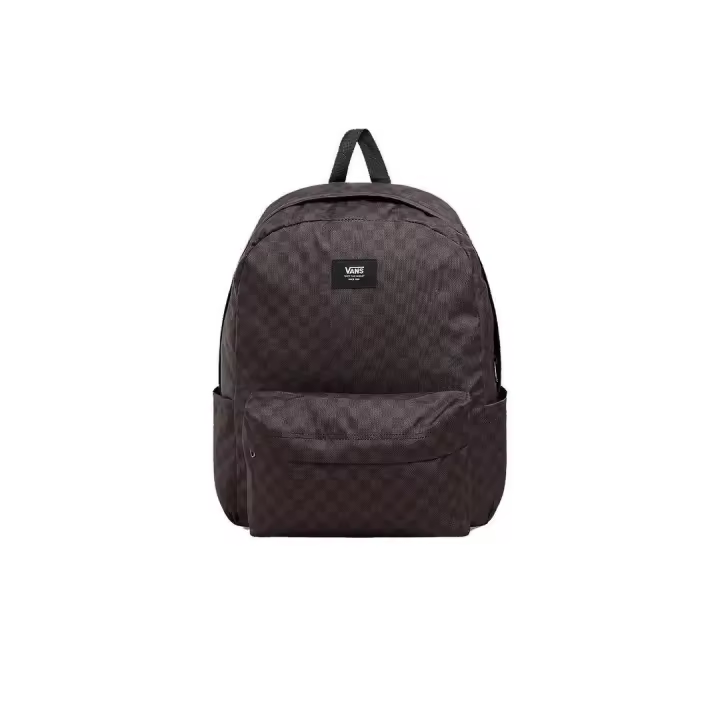 Mochila Unisex Vans Old Skool Check Gris Negro - 1