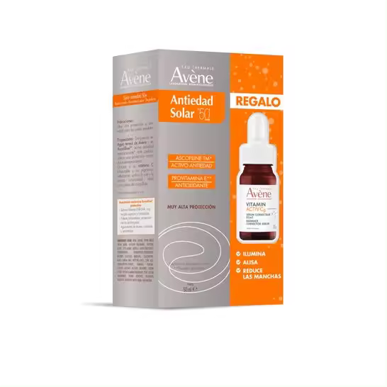 Avène Pack Antiedad Solar 50 ml + Sérum Vitamin Activ Cg 10ml - 1