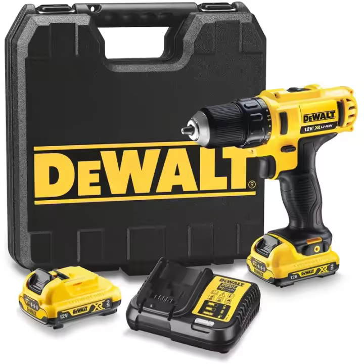 Taladro/atornillador inalámbrico Li-Ion 10,8V 2,0Ah DeWALT DCD710D2 - 1