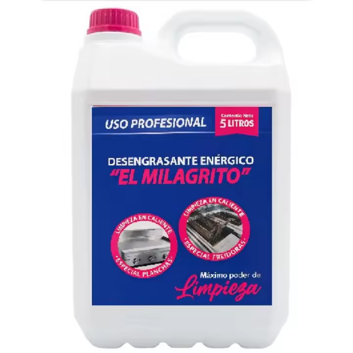 EL MILAGRITO Desengrasante Enérgico 5 Litros - 1