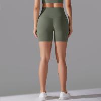 Shorts De Yoga Para Mujer Control Abdominal Levantamiento Glúteo Secado Rápido Alta Cintura Deporte Fitness Gimnasio Ciclismo - details 17