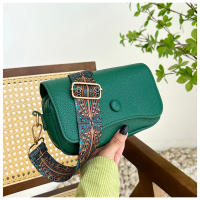 Bolso Bandolera De Cuero PU Amplio Y Cómodo Para Mujer Estilo Casual Con Correa Cruzada Hebilla De Cierre Tamaño Small Para Regalos - details 9