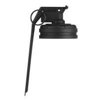 Cubierta De Tanque De Gas De Casete Diseño De División Cubierta Protectora Para Tanque De Gas Para Camping Al Aire Libre Tamaño 17cm Peso 80g Colores Negro/Khaki/Gris - details 1