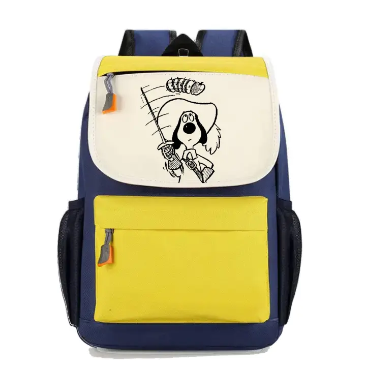 Mochila Dartacan y los mosqueperros. Dartagnan. Dartañan. Varios colores. Ideal para la escuela. Colegio. Senderismo. Excursiones. Multiples bolsillos - 1